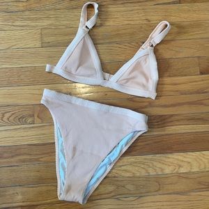 LA Hearts Ribbed Bikini💥